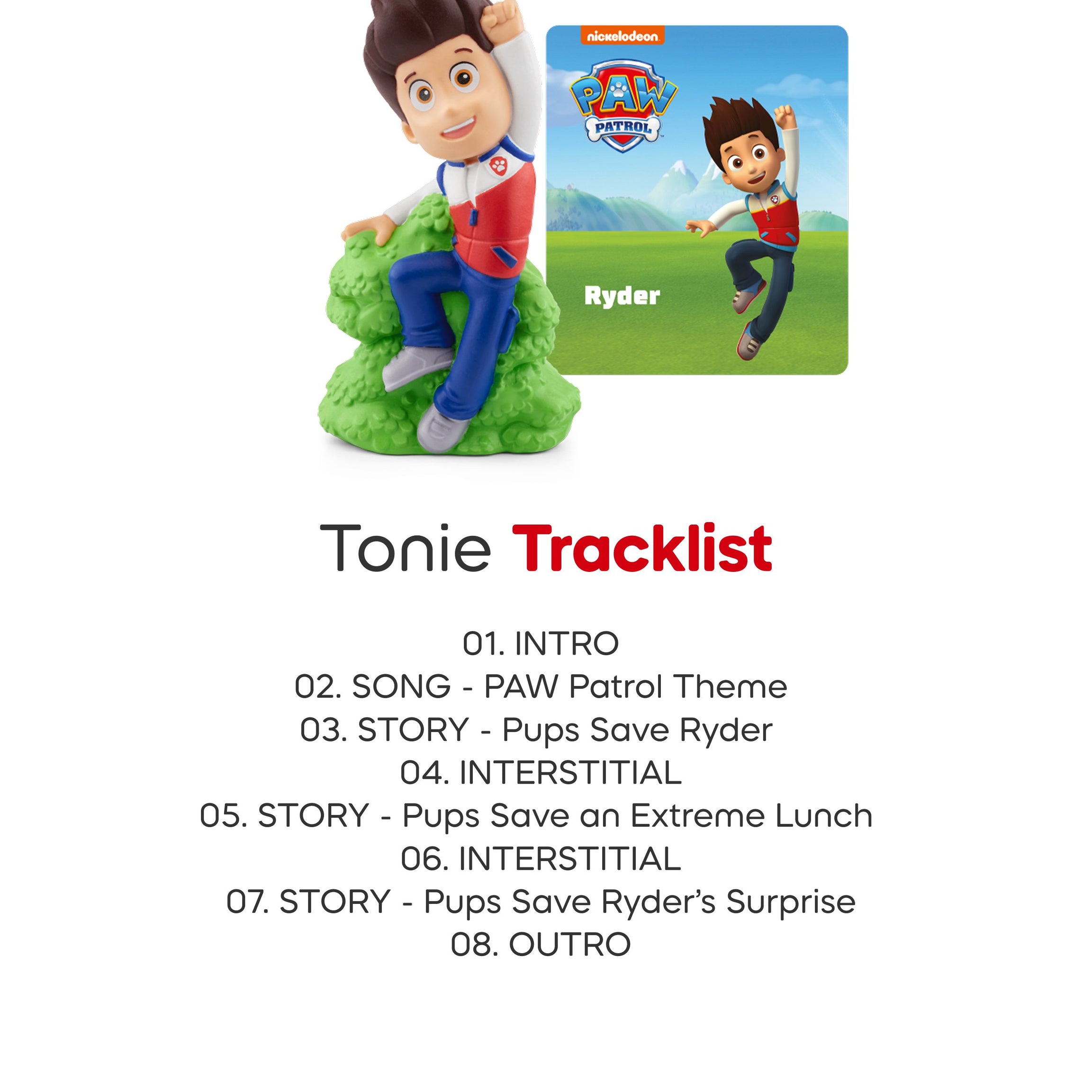 Tonies - PAW Patrol Ryder Englische Sprachfigur