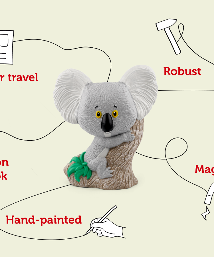 Tonies - Rachel Bright Serie Erfolgreicher Koala Englische Sprachfigur