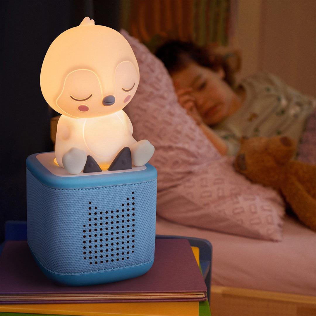 Tonies Sleepy Friends Night Light - Penguin-Audio Player Cards + Characters- | Natural Baby Shower