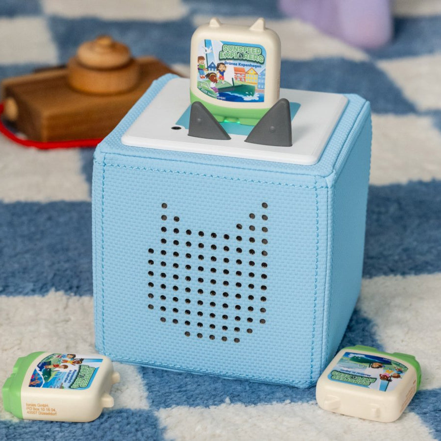 Tonies - Sunspeed Entdecker 4 Stück Set Englische Sprachfigur