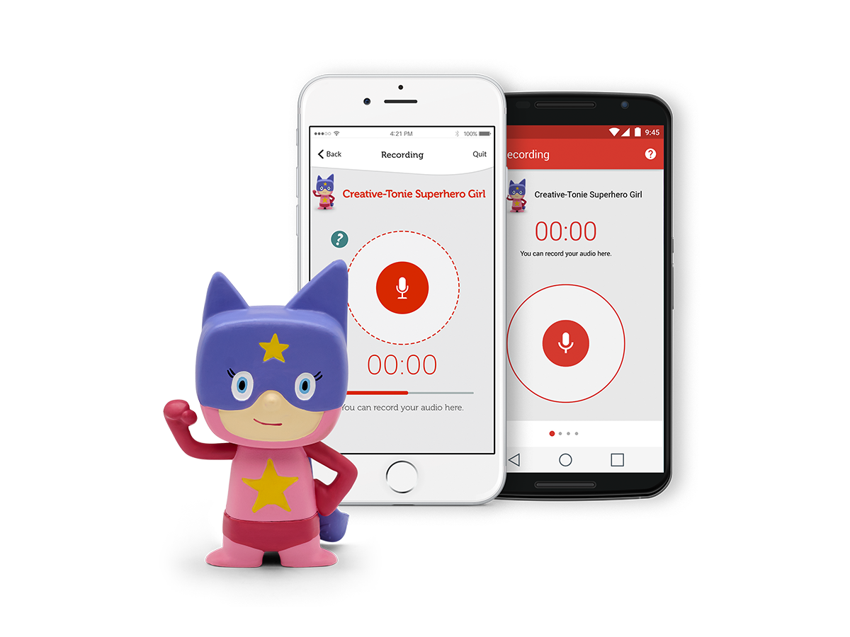 Tonies - Superheldin Kreative Sprachaufnahme Figur