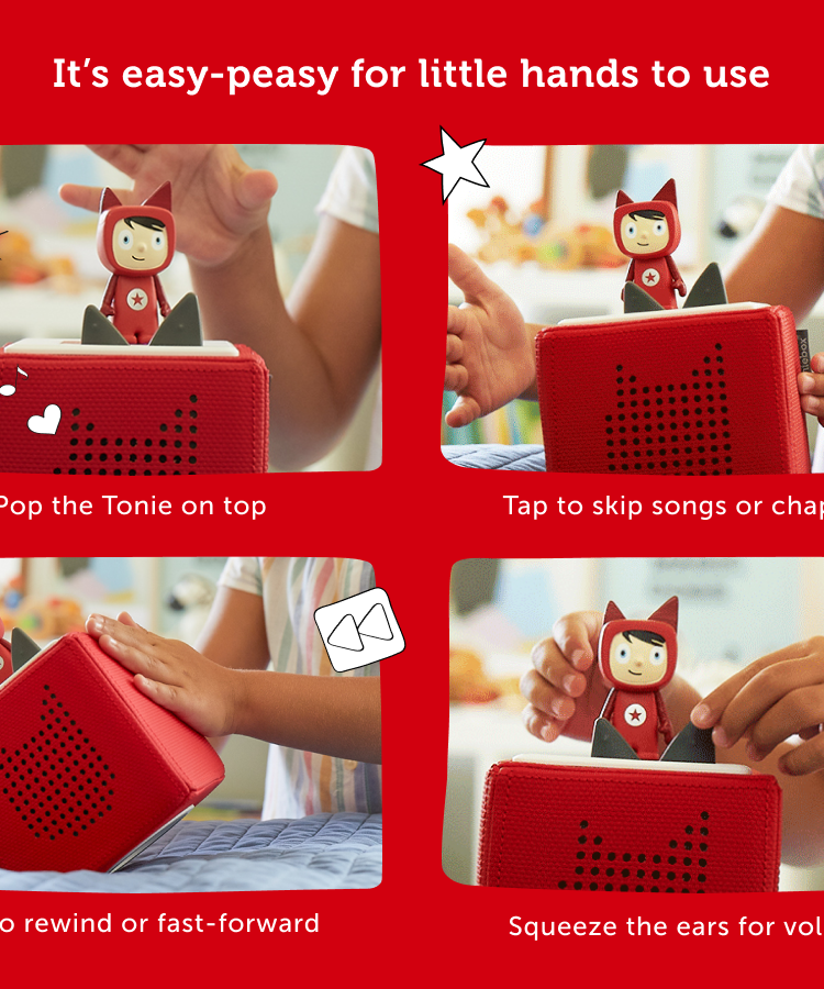 Tonies - Toniebox 1 Rotes Starterset Box