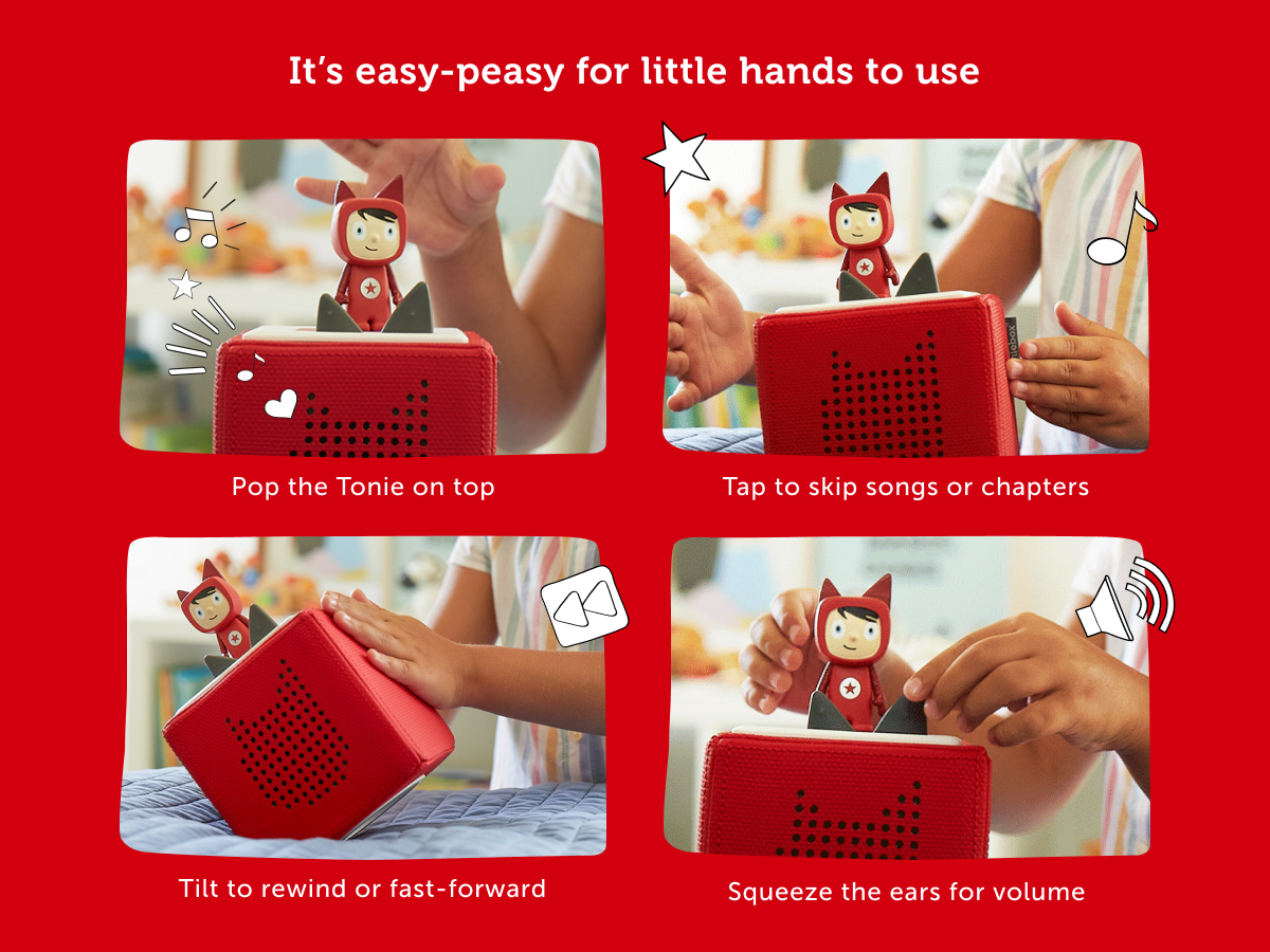 Tonies - Toniebox 1 Rotes Starterset Box