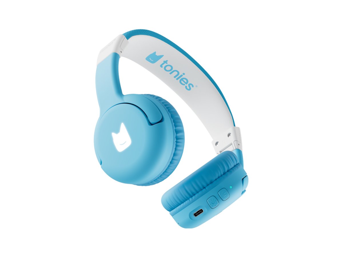 Tonies - Toniebox 2 Bluetooth Cloud Blue Faltbarer Kinderkopfhörer