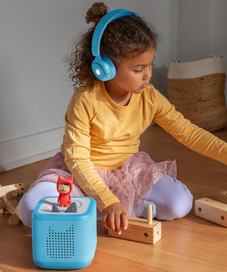 Tonies - Toniebox 2 Bluetooth Wolkenblau Faltbarer Kinderkopfhörer
