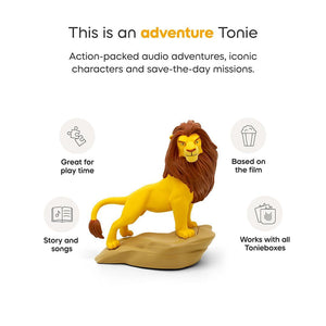 Tonies Toniebox 2 Play Set with Lion King Simba Tonie, Tonieplay Game, Tonieplay Controller - Pink-Audio Players-Pink- | Natural Baby Shower