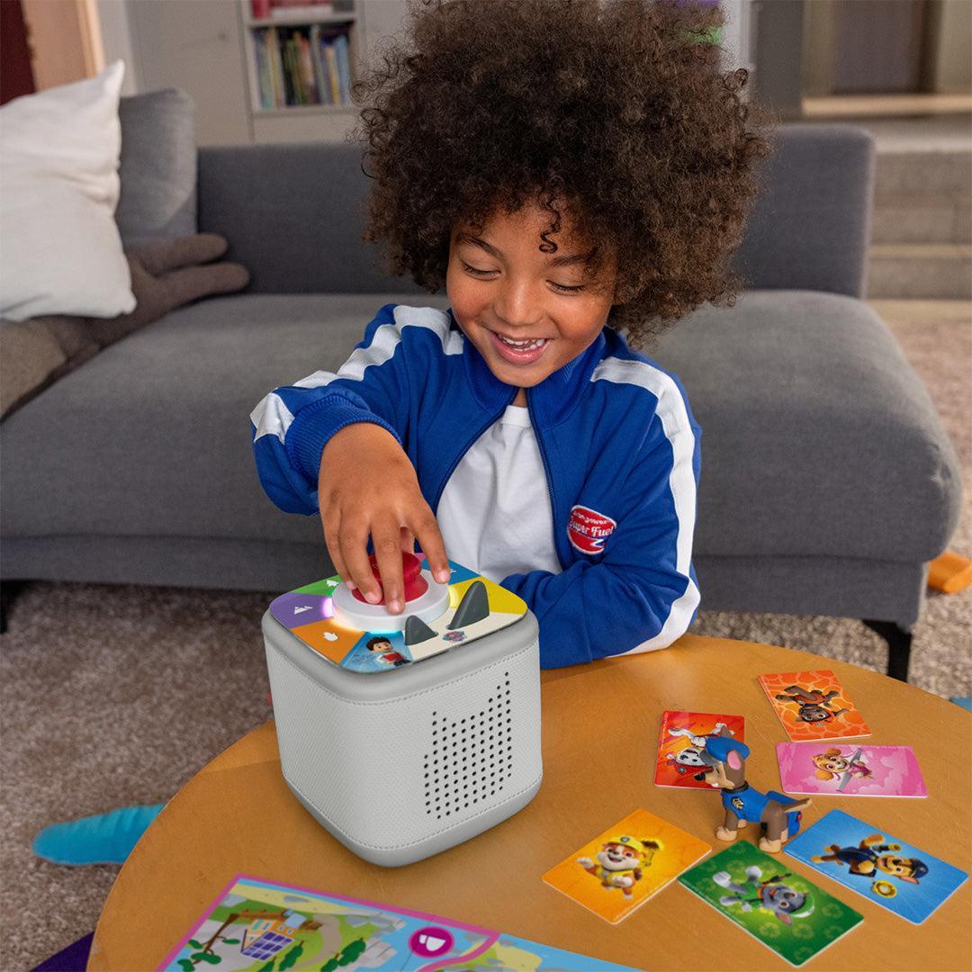 Tonies Toniebox 2 Play Set with PAW Patrol Chase Tonie, Tonieplay Game, Tonieplay Controller - Grey-Audio Players-Grey- | Natural Baby Shower