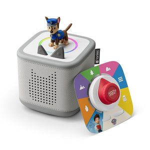 Tonies Toniebox 2 Play Set with PAW Patrol Chase Tonie, Tonieplay Game, Tonieplay Controller - Grey-Audio Players-Grey- | Natural Baby Shower