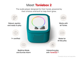 Tonies - Toniebox 2 Tropik Türkis Starterset Box