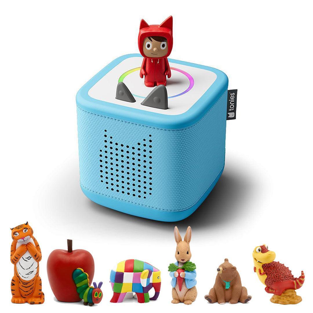 Tonies Toniebox 2 Bundle - Story Time (7pc)-Audio Players-Blue- | Natural Baby Shower