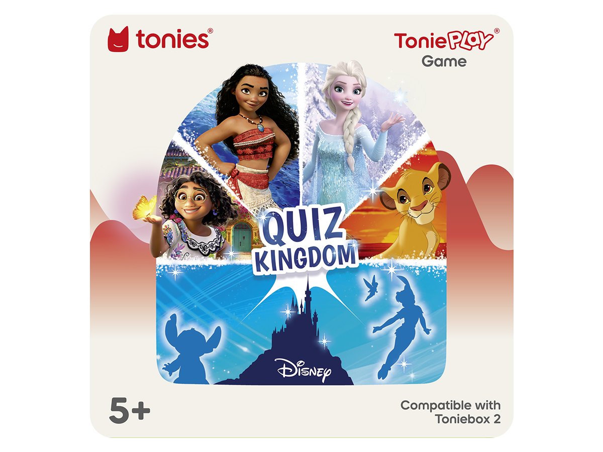 Tonies - Tonieplay Disney Wissensquiz Königreich Englisch Toniebox 2 Spiel
