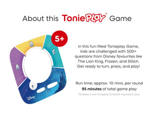 Tonies - Tonieplay Disney Quiz Kingdom Englisch Toniebox 2 Spiele
