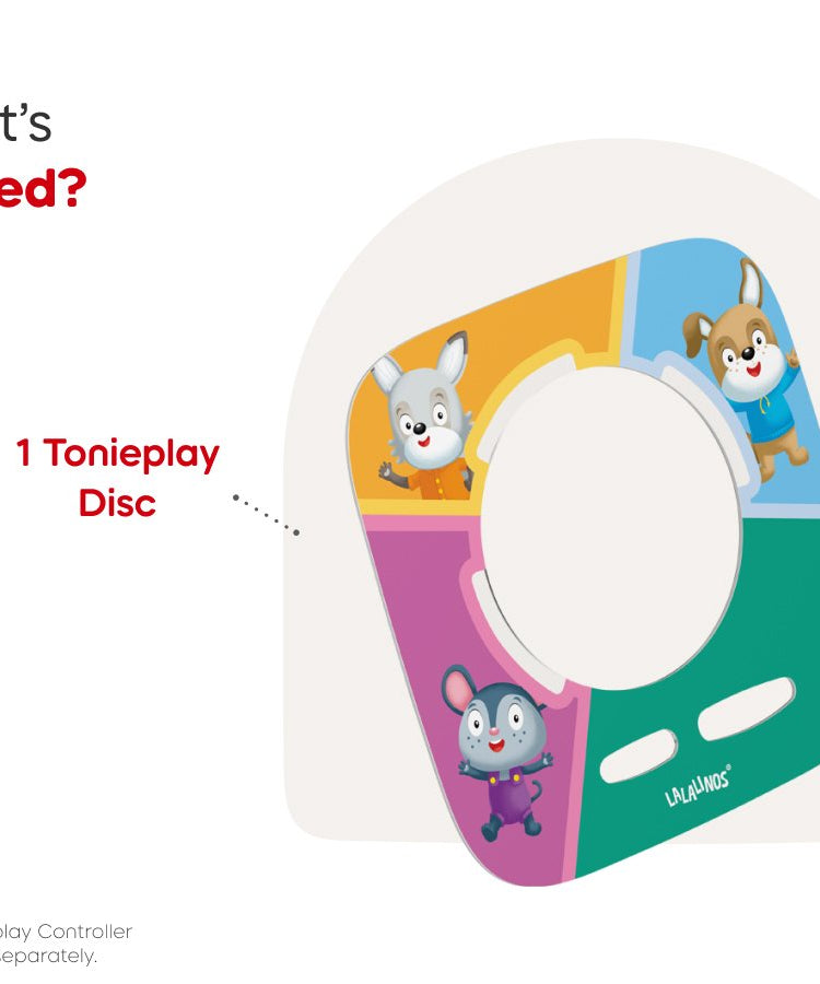 Tonies - Tonieplay Lalalinos: Bumbaloo'daki Gününüz! İngilizce Toniebox 2 Oyunu