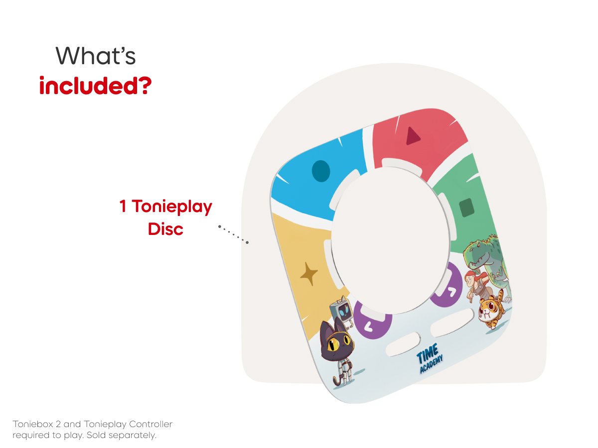 Tonies - Tonieplay Zeit Akademie Englisch Toniebox2 Spiel