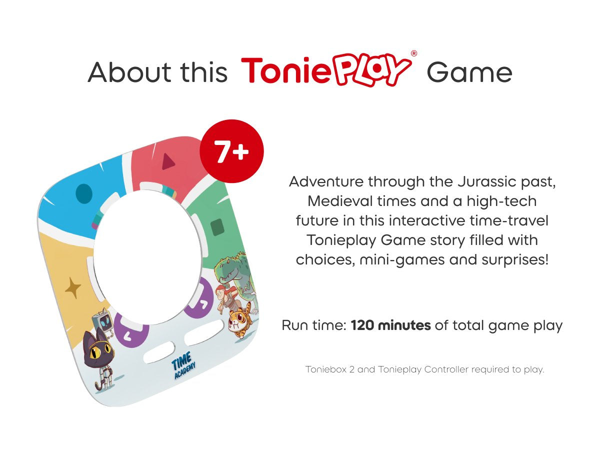Tonies - Tonieplay Zeit Akademie Englisch Toniebox2 Spiel