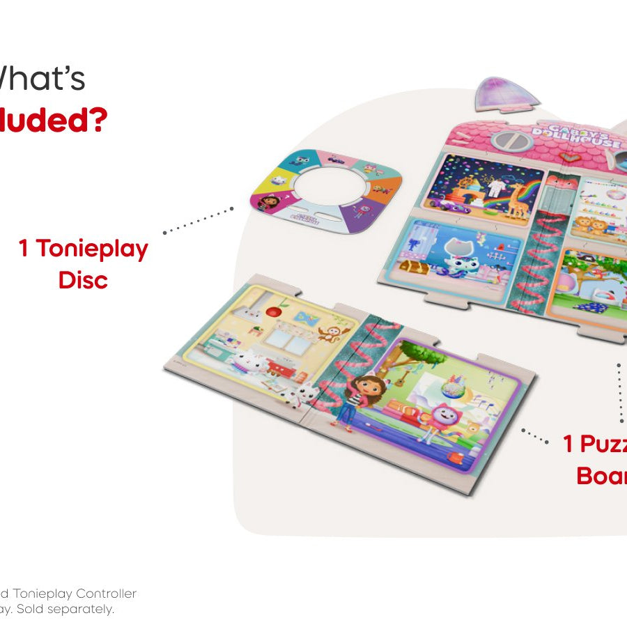 Tonies - Tonieplay Gabby ve Arkadaşları ile Zaman Akademisi İngilizce Toniebox 2 Oyunu