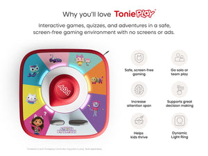 Tonies - Tonieplay Gabby's Dollhouse und Academy of Time Englisch Toniebox 2 Spiele
