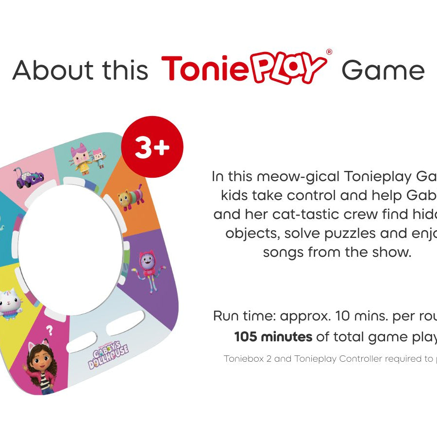 Tonies - Tonieplay Gabby ve Arkadaşları ile Zaman Akademisi İngilizce Toniebox 2 Oyunu