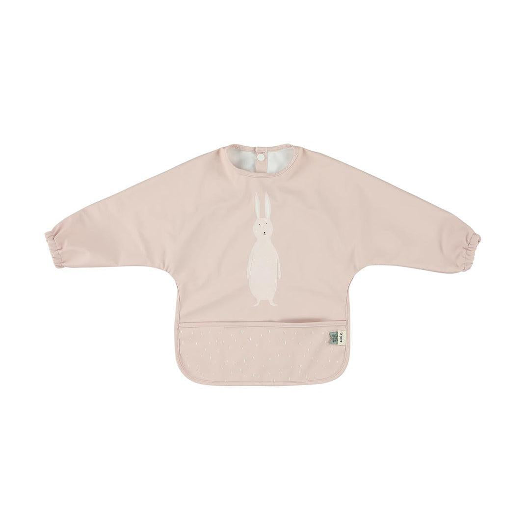 Trixie Waterproof Long Sleeve Bib - Mrs. Rabbit-Bibs-Mrs. Rabbit- | Natural Baby Shower