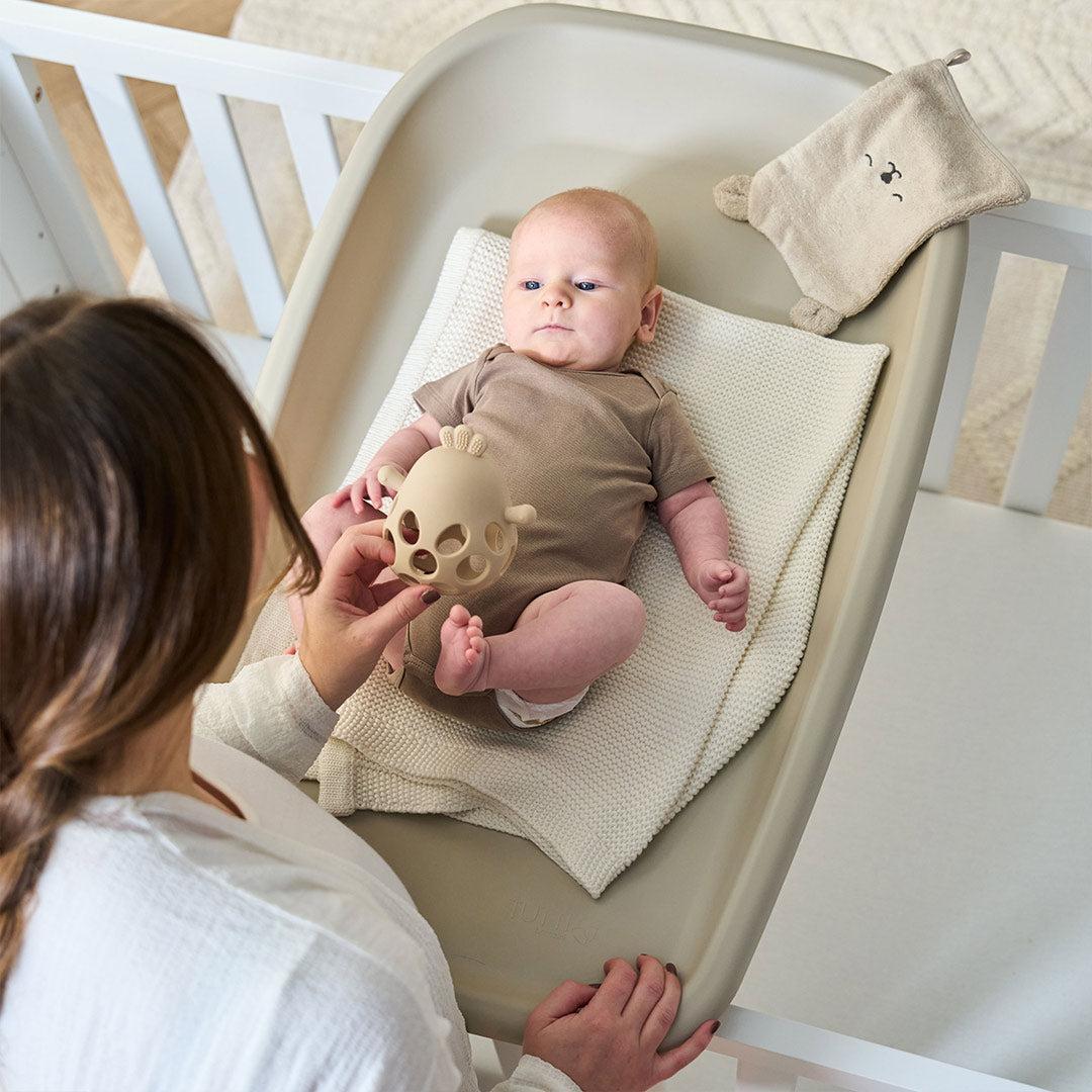 Tutti Bambini Cushi Baby Changing Mat - Mushroom-Changing Mats-Mushroom- | Natural Baby Shower