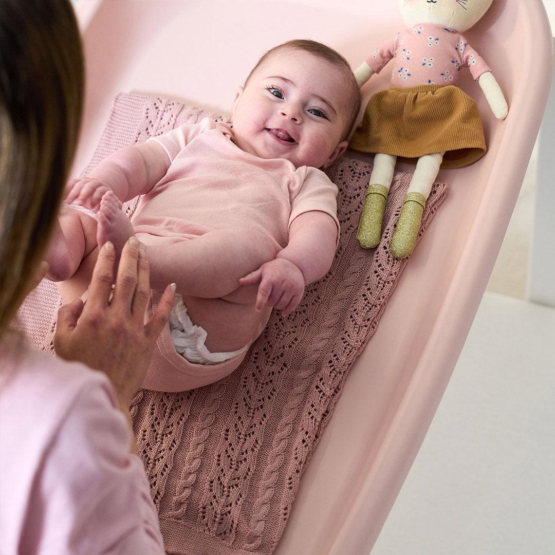 Tutti Bambini Cushi Baby Changing Mat - Petal-Changing Mats-Petal- | Natural Baby Shower