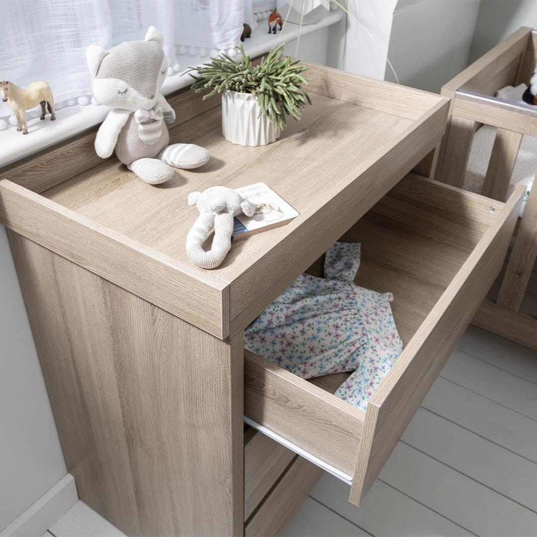 Tutti Bambini Modena Changing Unit - Oak-Changing Units-Oak- | Natural Baby Shower