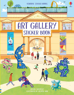 Usborne – Art Gallery Stickerbuch