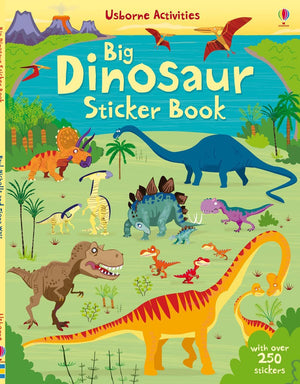Usborne – Großes Dinosaurier-Sticker-Aktivitäten- und Geschichtenbuch