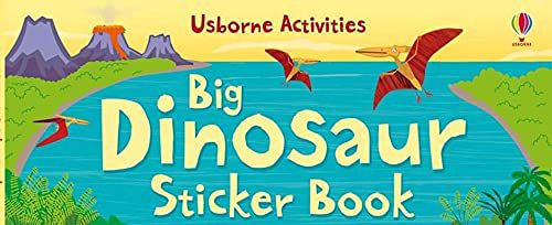 Usborne – Großes Dinosaurier-Sticker-Aktivitäten- und Geschichtenbuch