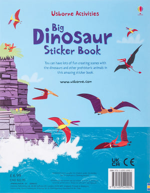 Usborne – Großes Dinosaurier-Sticker-Aktivitäten- und Geschichtenbuch