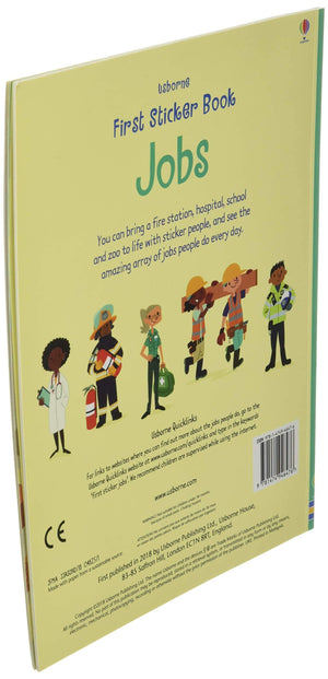 Usborne – Erste Stickerbuch-Jobs