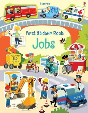 Usborne – Erste Stickerbuch-Jobs