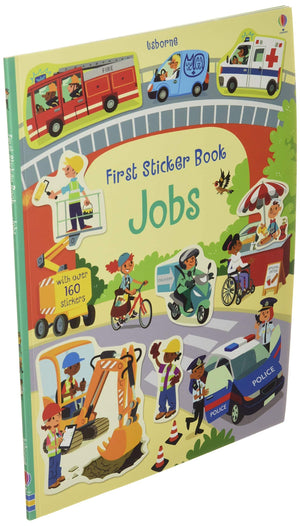 Usborne – Erste Stickerbuch-Jobs