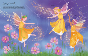 Usborne – Sticker Dolly Dressing Dancing Fairies Buch