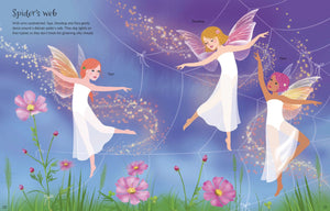 Usborne – Sticker Dolly Dressing Dancing Fairies Buch
