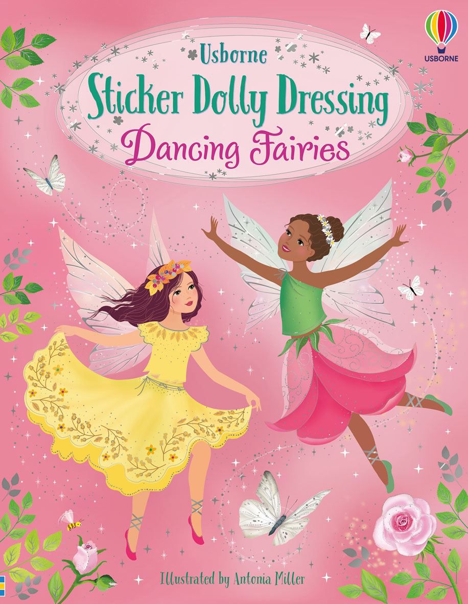 Usborne – Sticker Dolly Dressing Dancing Fairies Buch