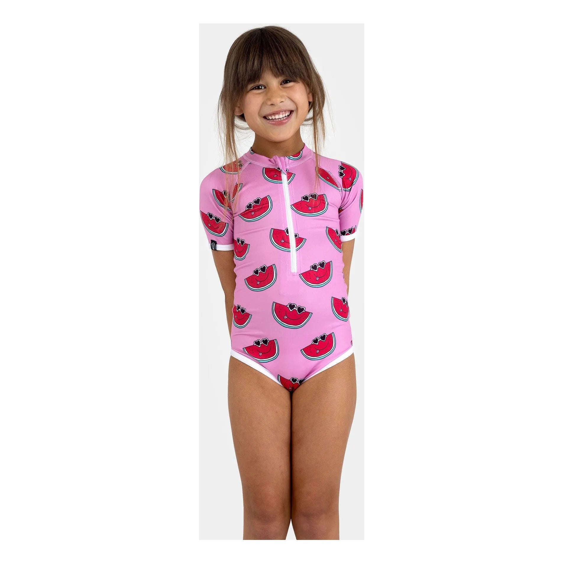 Beach & Bandits - UV-Schutz Badehose Chunck A Licious recycelte Fasern | Rosa
