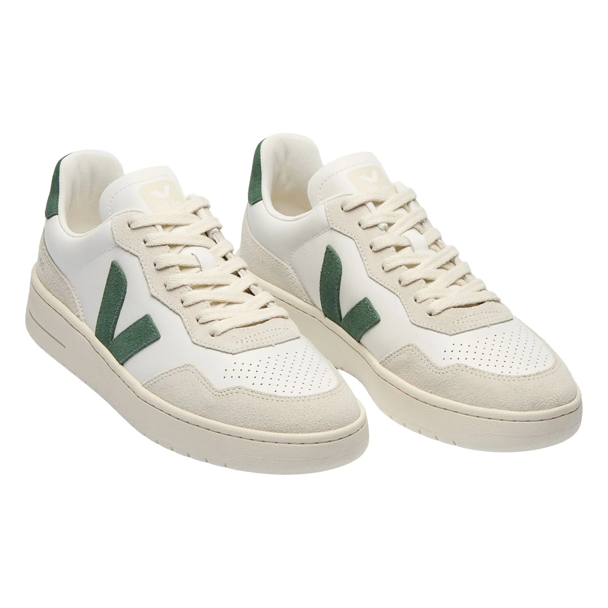 Veja - V-90 Leather O.T. Sneakers | Dunkelgrün