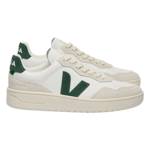 Veja - V-90 Leather O.T. Sneakers | Dunkelgrün