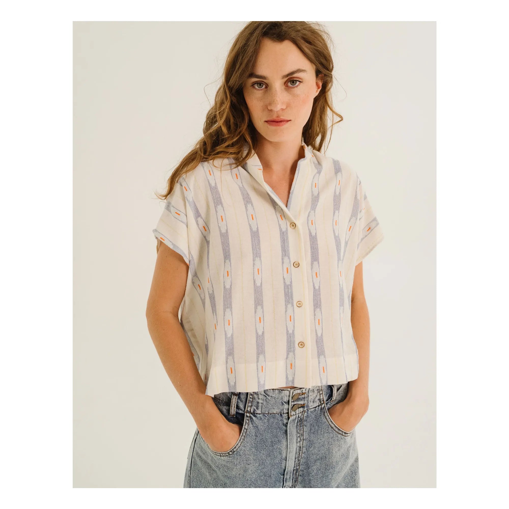 Tinsels - Virza Hemd | Blau