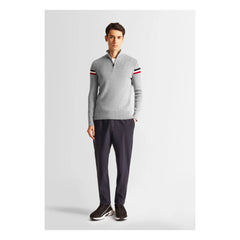 Fusalp - Wengen IV Merino-Woll-Zip-Sweatshirt | Grau
