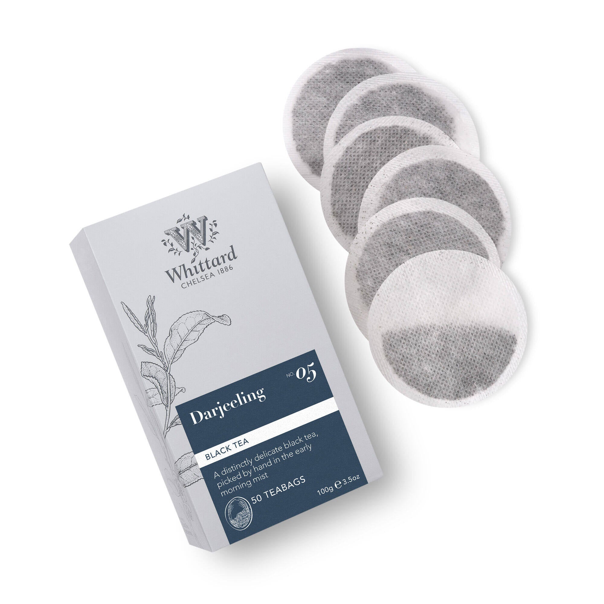 Whittard Chelsea - Darjeeling 50 Geleneksel Orijinal İngiliz Çayı