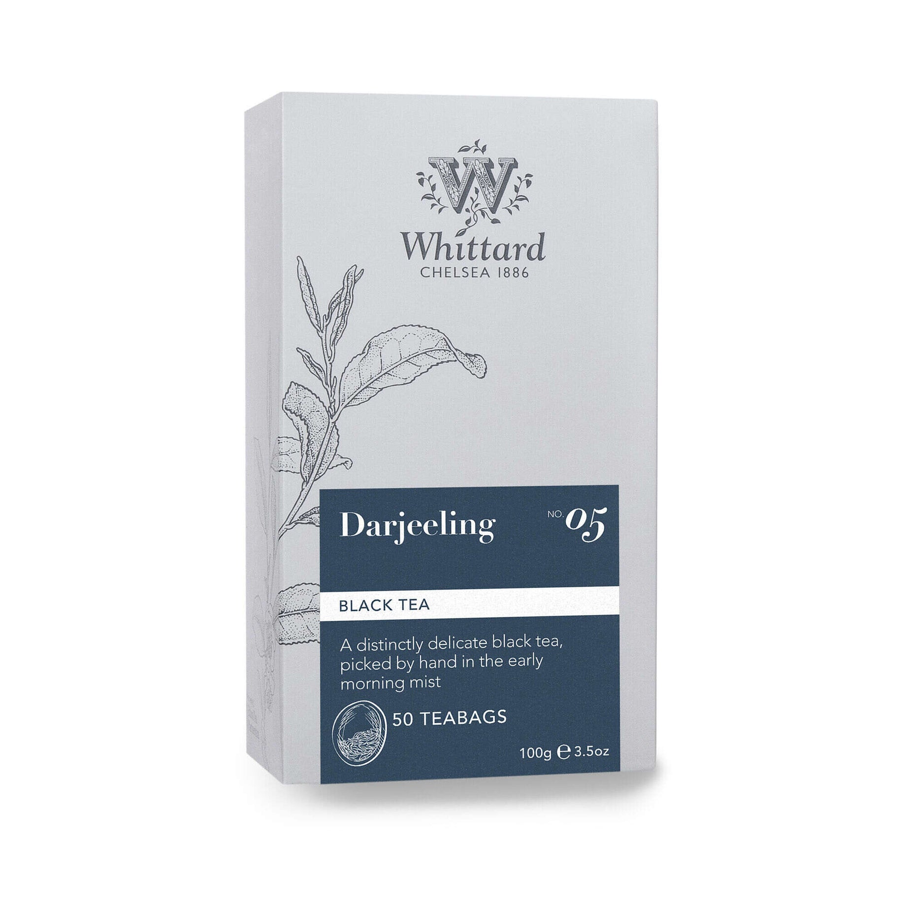 Whittard Chelsea - Darjeeling 50 Geleneksel Orijinal İngiliz Çayı