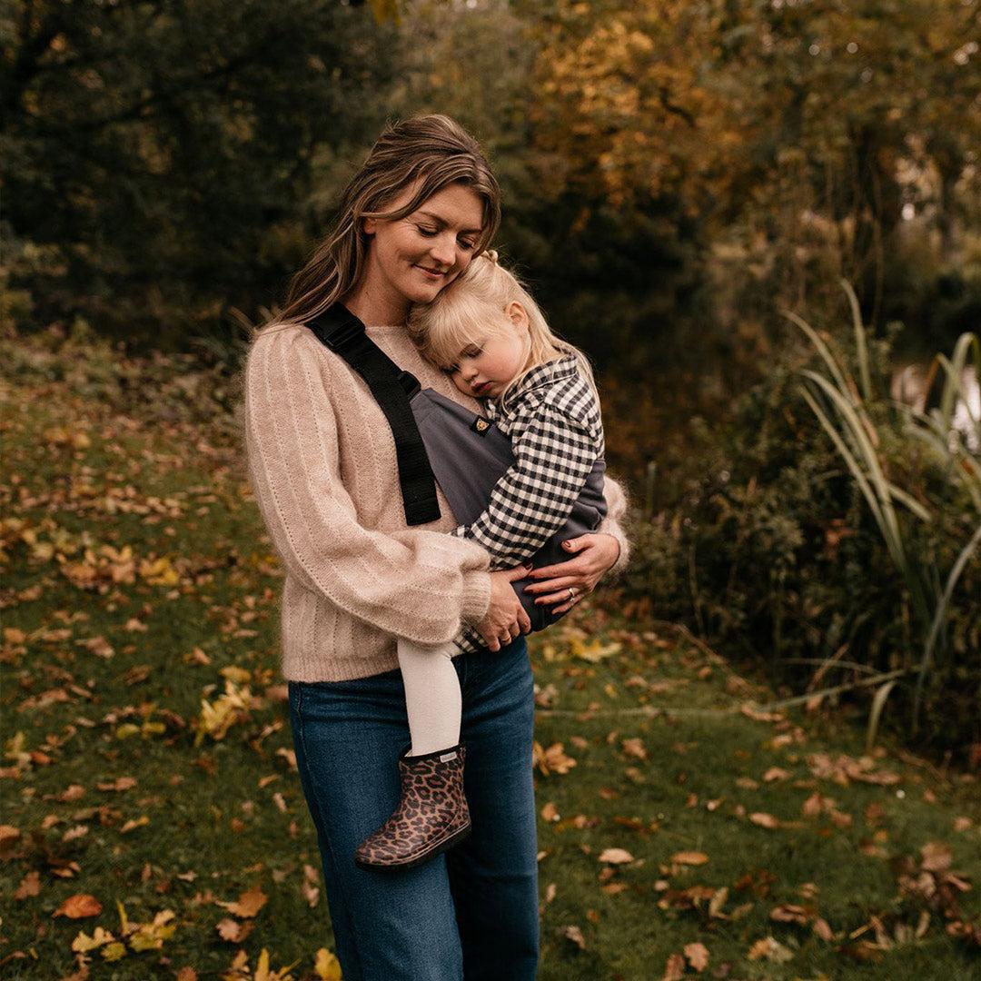 Wildride Toddler Carrier - Iron-Baby Carriers-Iron- | Natural Baby Shower