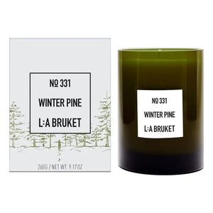 L:A BRUKET - Winter Pine 331 Kerze - Limitierte Auflage - 260g