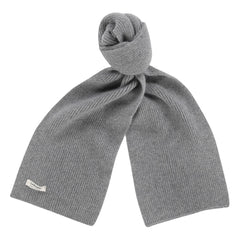 Le Bonnet Amsterdam - Wolle und Angora Schal | Grau