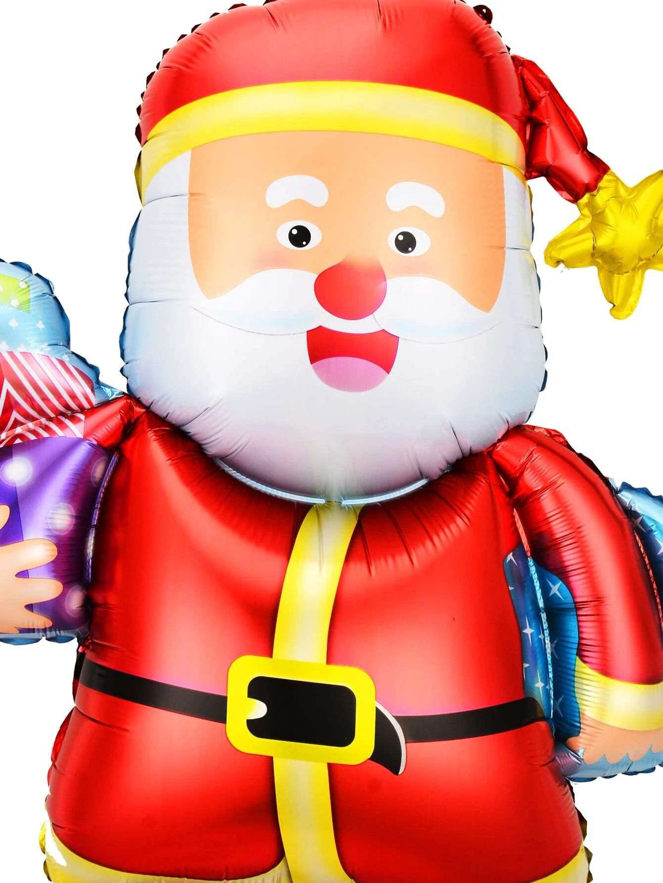 Neujahr – Weihnachtsmann, großer Ballon, 93 cm
