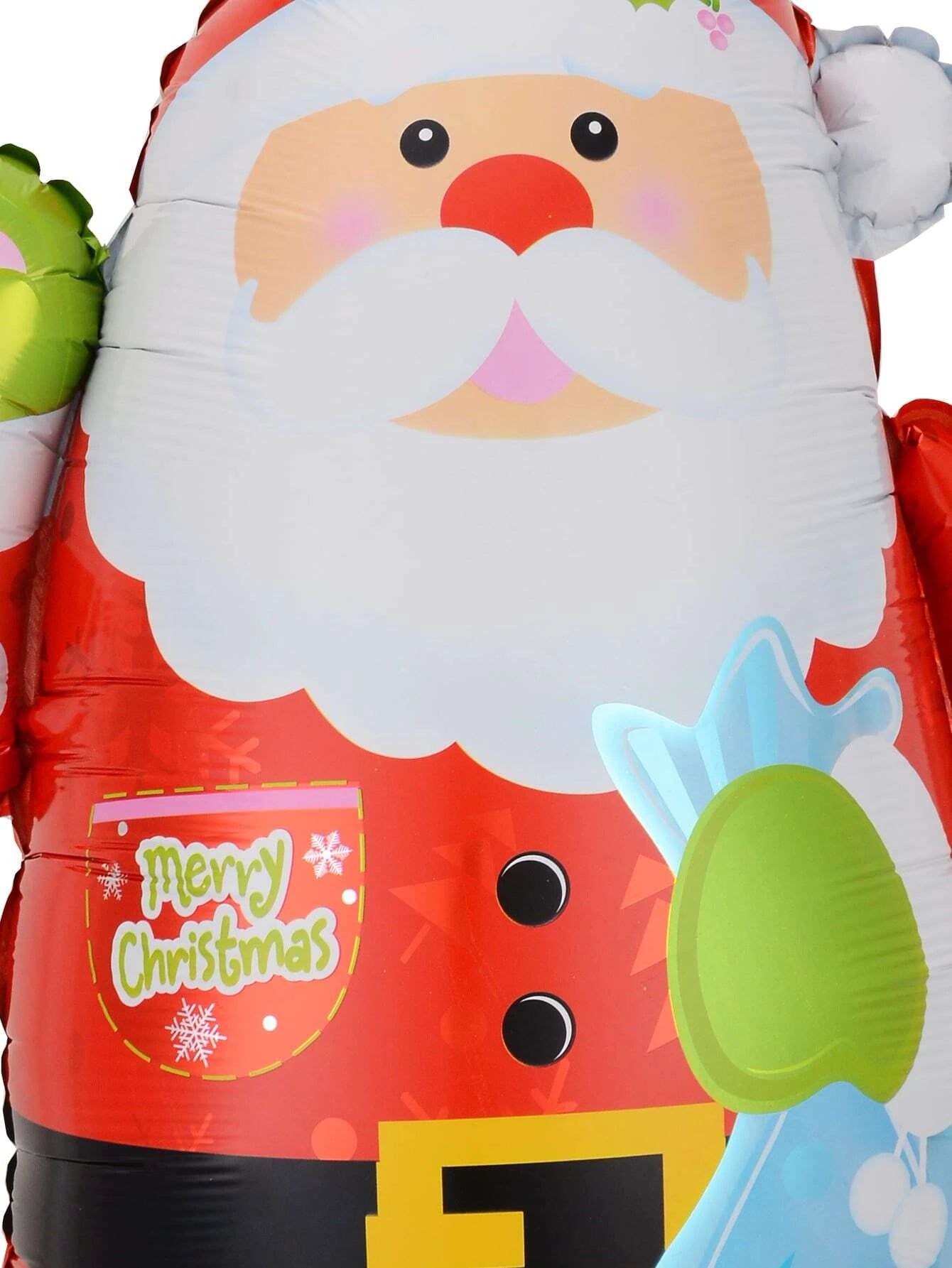 Neujahr – Deko-Luftballons-Set Weihnachtsmann und Neujahr, 12-teilig