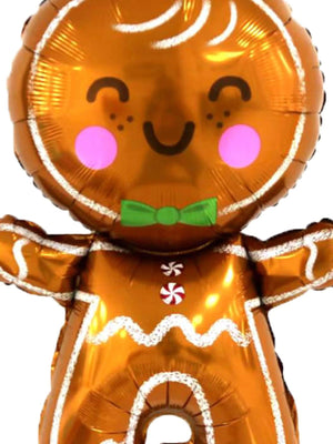 Neujahr – Weihnachtsplätzchen, Lebkuchen, groß, 80 cm, dekorativer Neujahrsballon