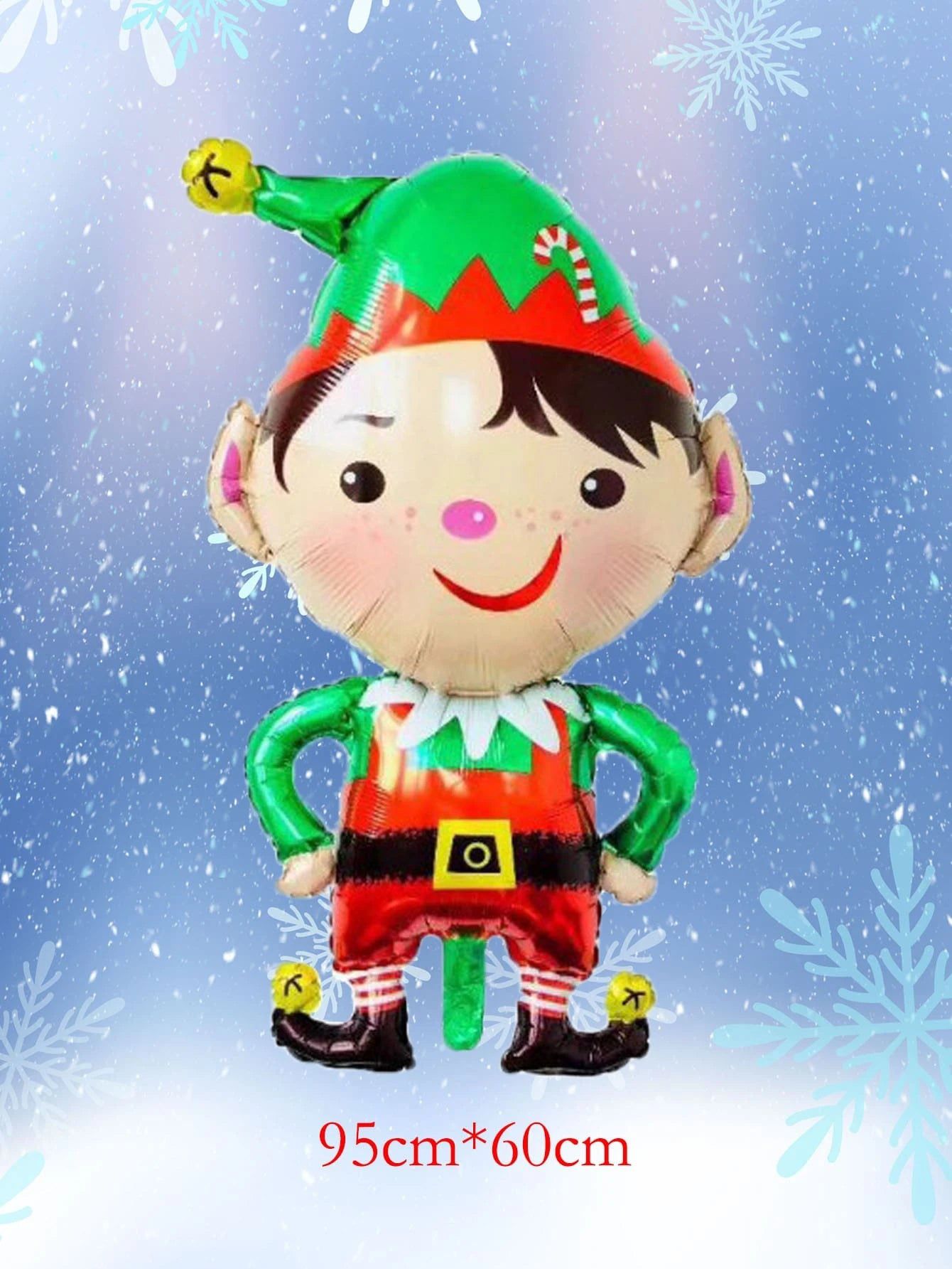 Neujahr – Weihnachten, Neujahr, Genie, großer 95 cm großer dekorativer Ballon